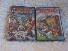 TOM AND & JERRY 2 DVD LOT NEW AROUND THE WORLD + A NUTCRACKER TALE CHRISTMAS