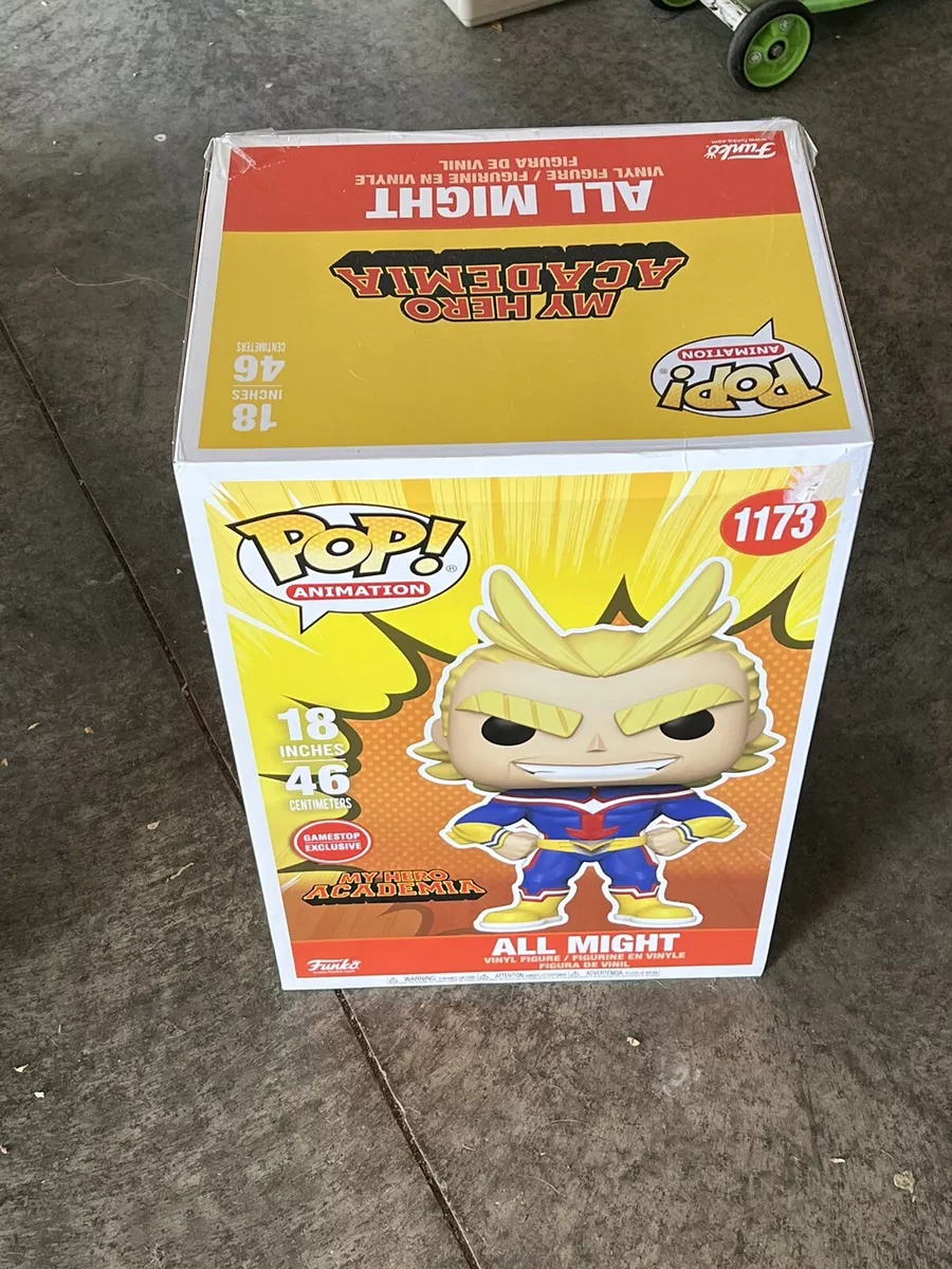 Funko POP! Mega: My Hero Academia All Might 18-in Vinyl Figure GameStop  Exclusive