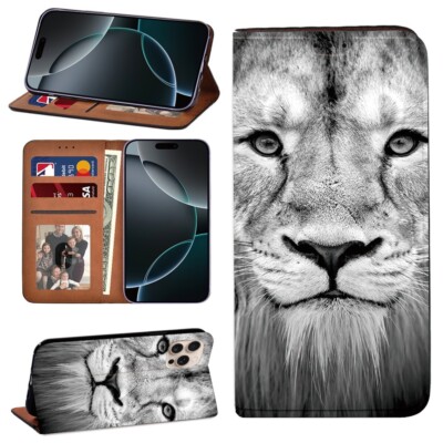 Bedruckte Leder Folio Ständer Abdeckung für Apple iPhone 16/16 Plus/16 Pro Max Handy