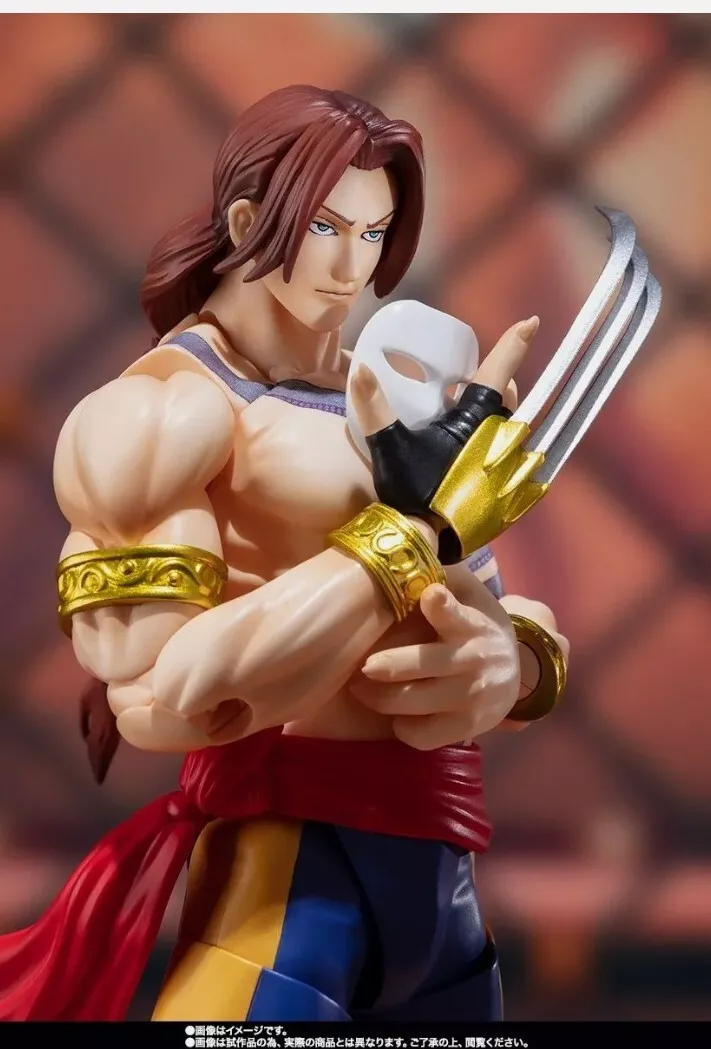 NEW* Street Fighter: No.10 Vega S.H.Figuarts Action Figure by Bandai  Tamashii