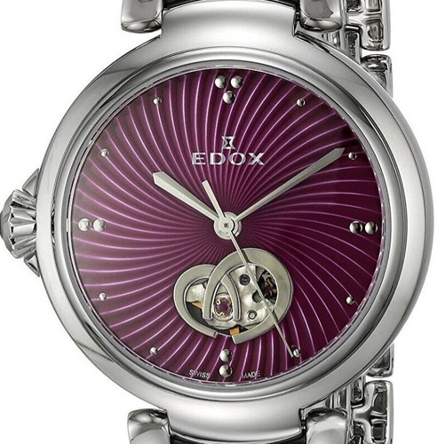 Edox 85025-3M-ROIN LaPassion Open Heart Automatic Ladies Watch 33mm 5ATM €1395 - Picture 2 of 5