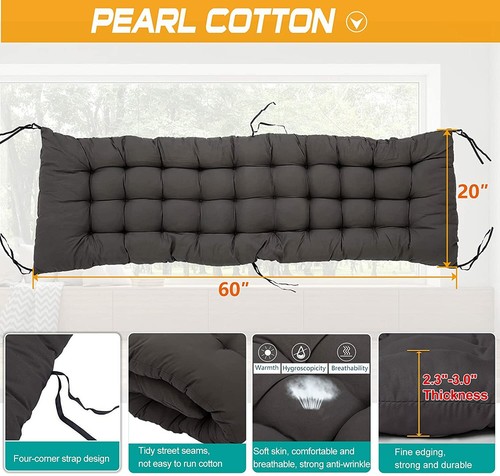 Comfort Zero Gravity Reclinable Acolchado Plegable Jardín para Camping al Aire LibreSilla Reclinable - Imagen 43 de 76