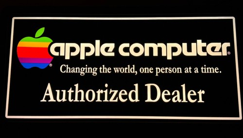Vintage Apple Computer Dealer Sign - 第 2/13 張圖片
