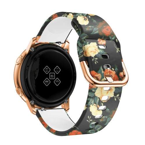 For Samsung Galaxy Watch Active2 42 40 44mm Sport Bracelet Silicone Band Strap ↖ - Picture 9 of 39