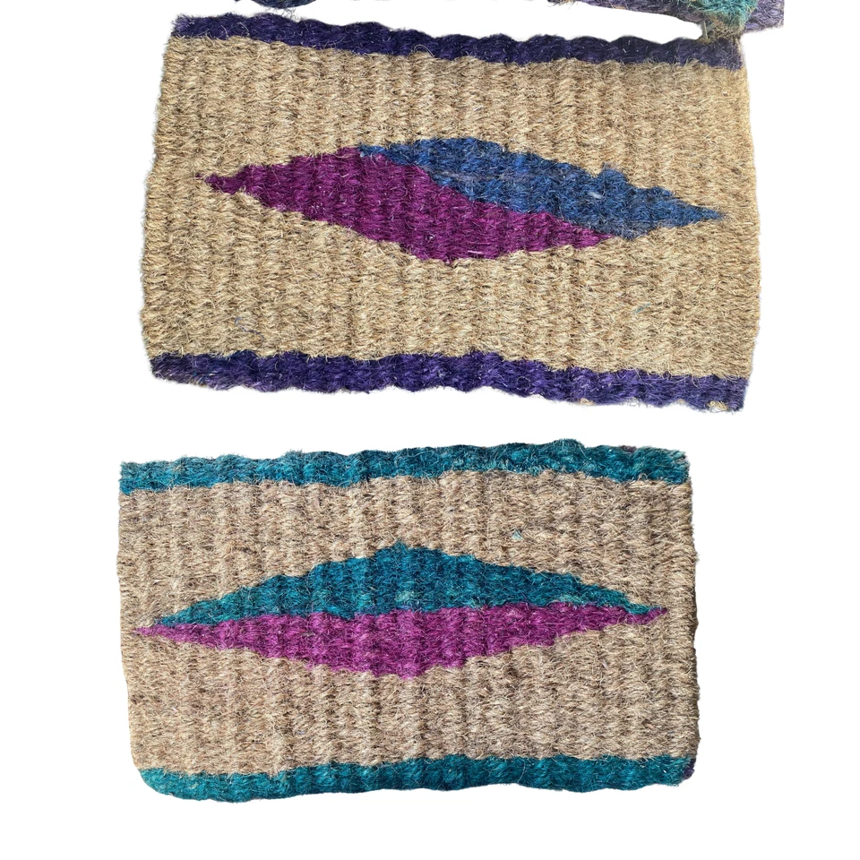 Felpudo de fibra natural tejido a mano | Ecológico y duradero Foto 2 de 2