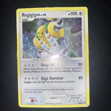 Regigigas Pokemon Card DP40 Cosmos Holo Rare Black Star Promo on eBay