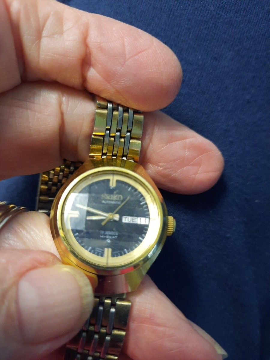SEIKO Vintage Ladies Watch Automatic Faceted Crystal | eBay