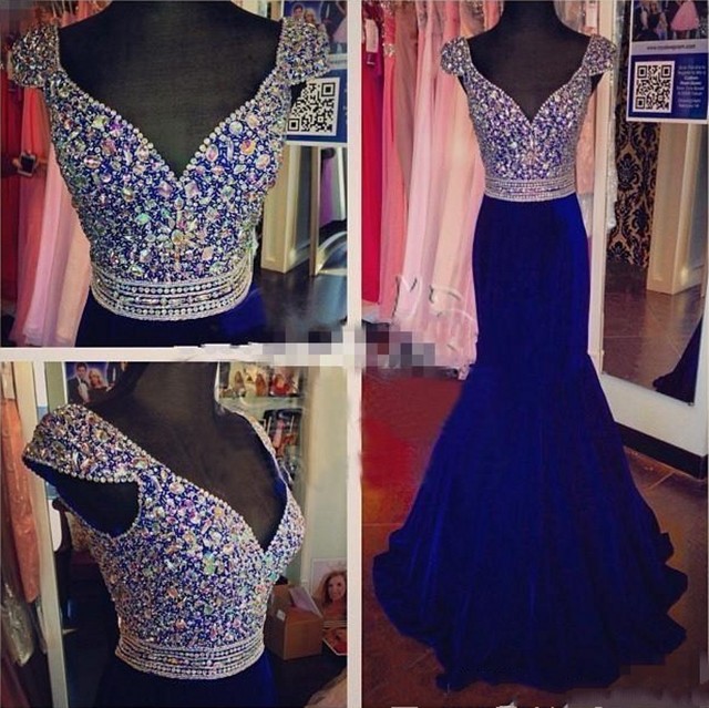 ebay bridesmaid dresses royal blue