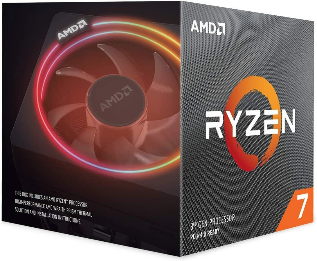 AMD Ryzen 7 3700X　セット Amazon | AMD Ryzen 7 3700X with Wraith Prism cooler 3.6GHz 8