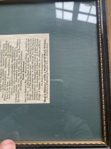 Georgian Playbill Flyer Theatre Royal Covent-Garden Adelphi 1827 Richard III - Picture 21 of 23