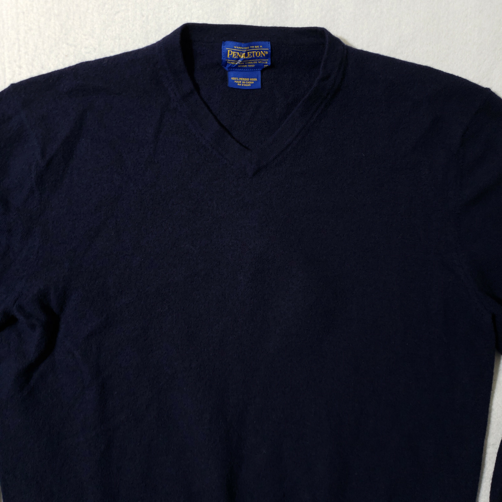 Pendleton V-Neck Pullover Sweater Womens Size L L… - image 3