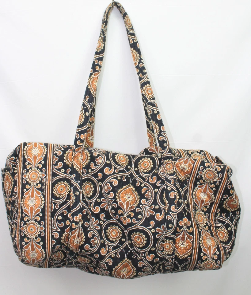 Bolso de hombro de viaje acolchado multicolor Vera Bradley grande para mujer Foto 3 de 4