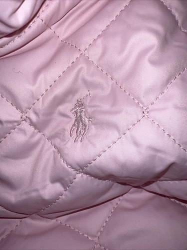 Ralph Lauren Baby Girl Snowsuit 9M -Pink ✔️ - Picture 4 of 6