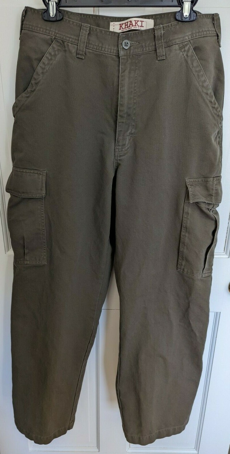Genuine Sonoma Jean Co Olive Green Men's Khaki Cargo … Gem