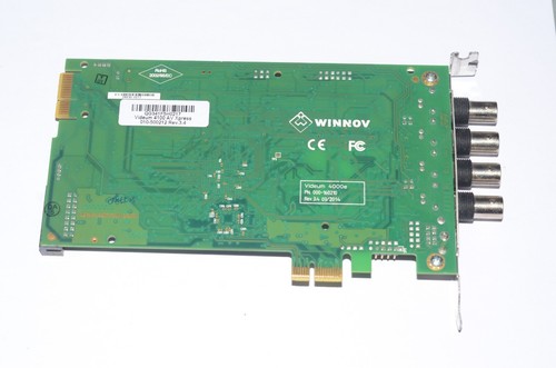 WINNOV Videum 4000e Video/Audio Capture Card PCI-E Rev.3.4 PN: 010-500212 - Bild 3 von 3