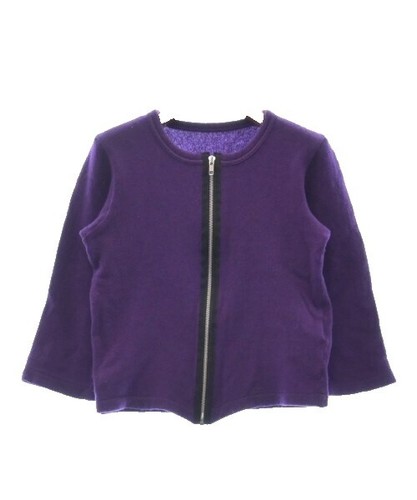 tricot Comme des Garcons Front Zip Knit Cardigan Stripes Women