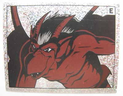 PANINI GARGOYLES 1996 AUFKLEBER STICKER * BRILLANT SERIE * E * guter Zustand