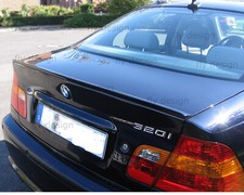 Heckspoiler passend für BMW 3er coupe e46 heckflügel heck lip, STAHLGRAU, tailga