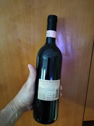 Chianti classico doc g riserva BADIA A PASSIGNANO 2007 ANTINORI 750 ML - Bild 2 von 2