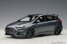 1/18 Ford Focus RS Stealth 2016 Gray Metallic Model Car By Autoart 72954