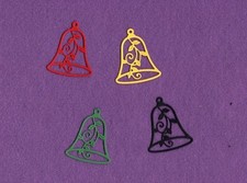 CHRISTMAS BELL die cuts scrapbook cards