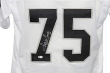 Howie Long Oakland Raiders NFL Original Autographed Jerseys for
