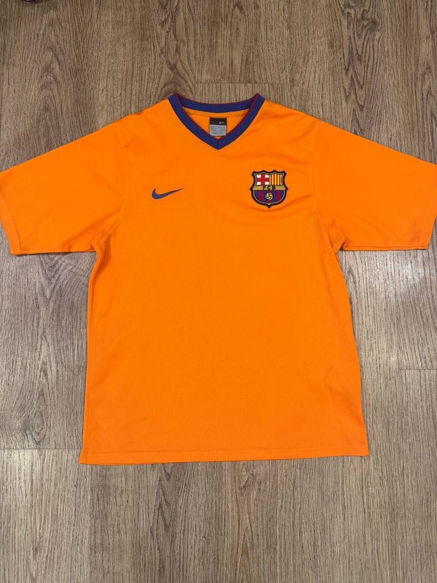 BARCELONA 2006 2008 AWAY SHIRT JERSEY NIKE 146984 SIZE M MEN