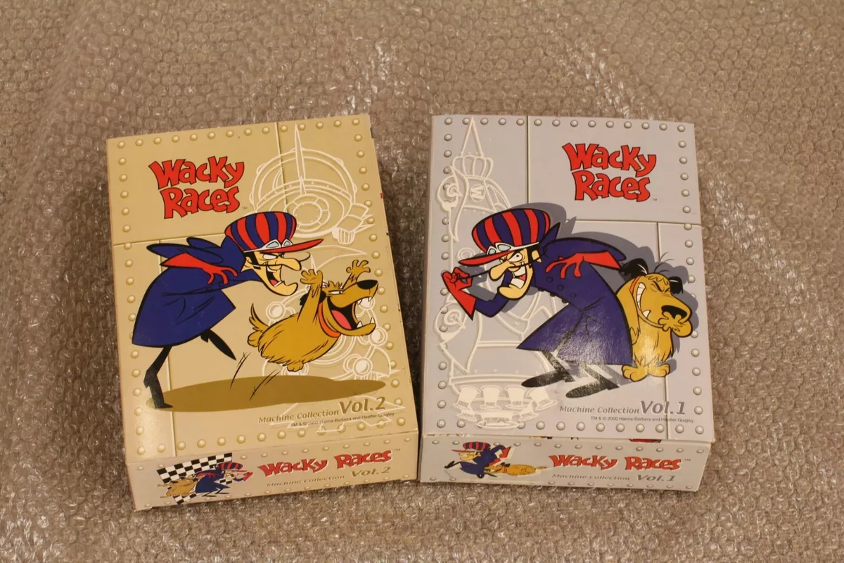 Kenhin Wacky Races Vol.1 Vol. 2 Collection Figures hannna barbera mean machine