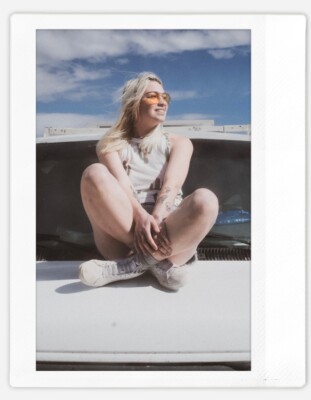 Art model Sylvie Instax Wide Instant Film Print