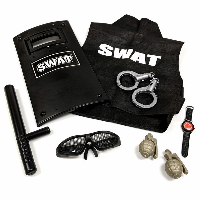 SWAT Accessory Kit for Children's Costumes Kid Gear for Police Uniform eBay