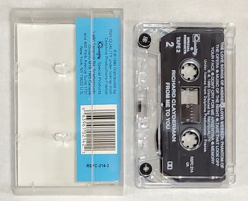 Lot of 5 RICHARD CLAYDERMAN Cassette Tapes - Excact Pictured - Picture 12 of 12
