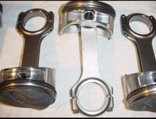 Pistons Rods Bbc 565 Je Eagle 4.600 4.250 6.535 Big Block Chevy Race Used