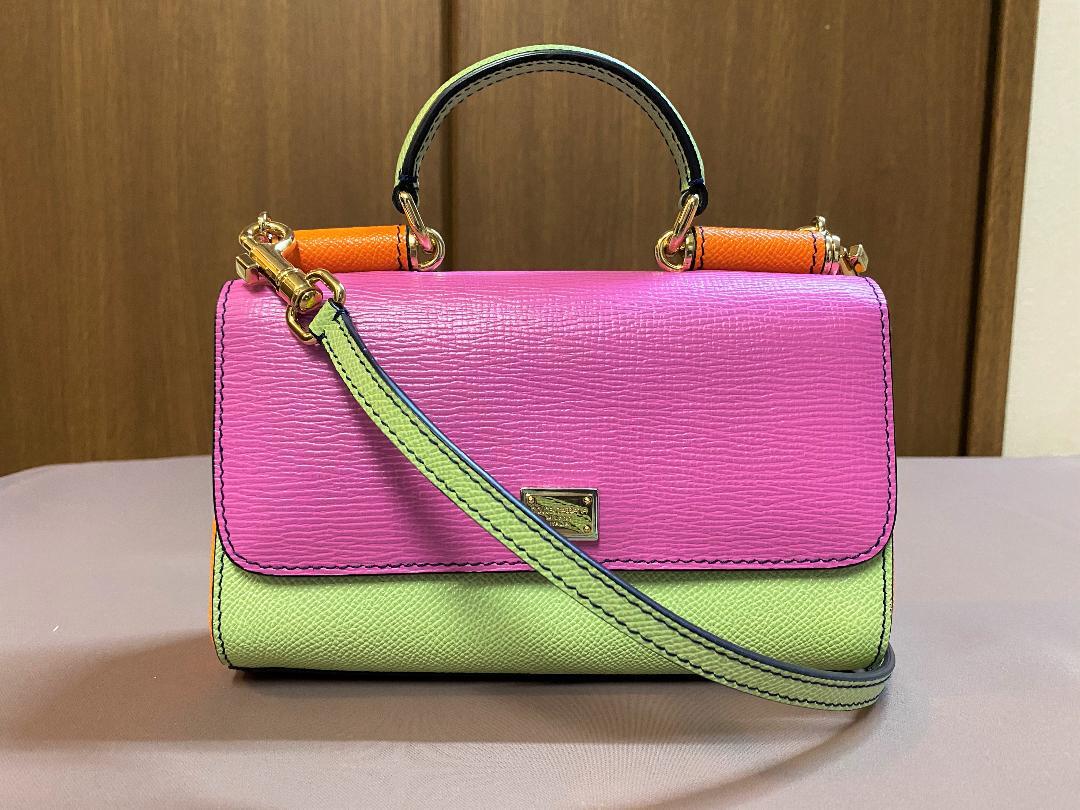 Dolce & Gabbana D&G Women's Leather Shoulder Bag Crossbody