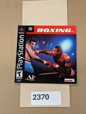 Boxing - PS1 - Manual Only **NO GAME!
