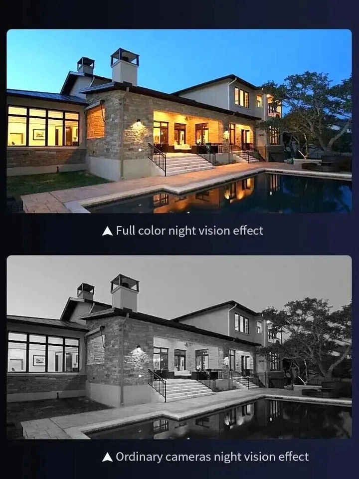 TELECAMERA WIFI DA INTERNO ED ESTERNO 6MP CON DOPPIA LENTE IP66 ZOOM E SENSORE - Immagine 3 di 4