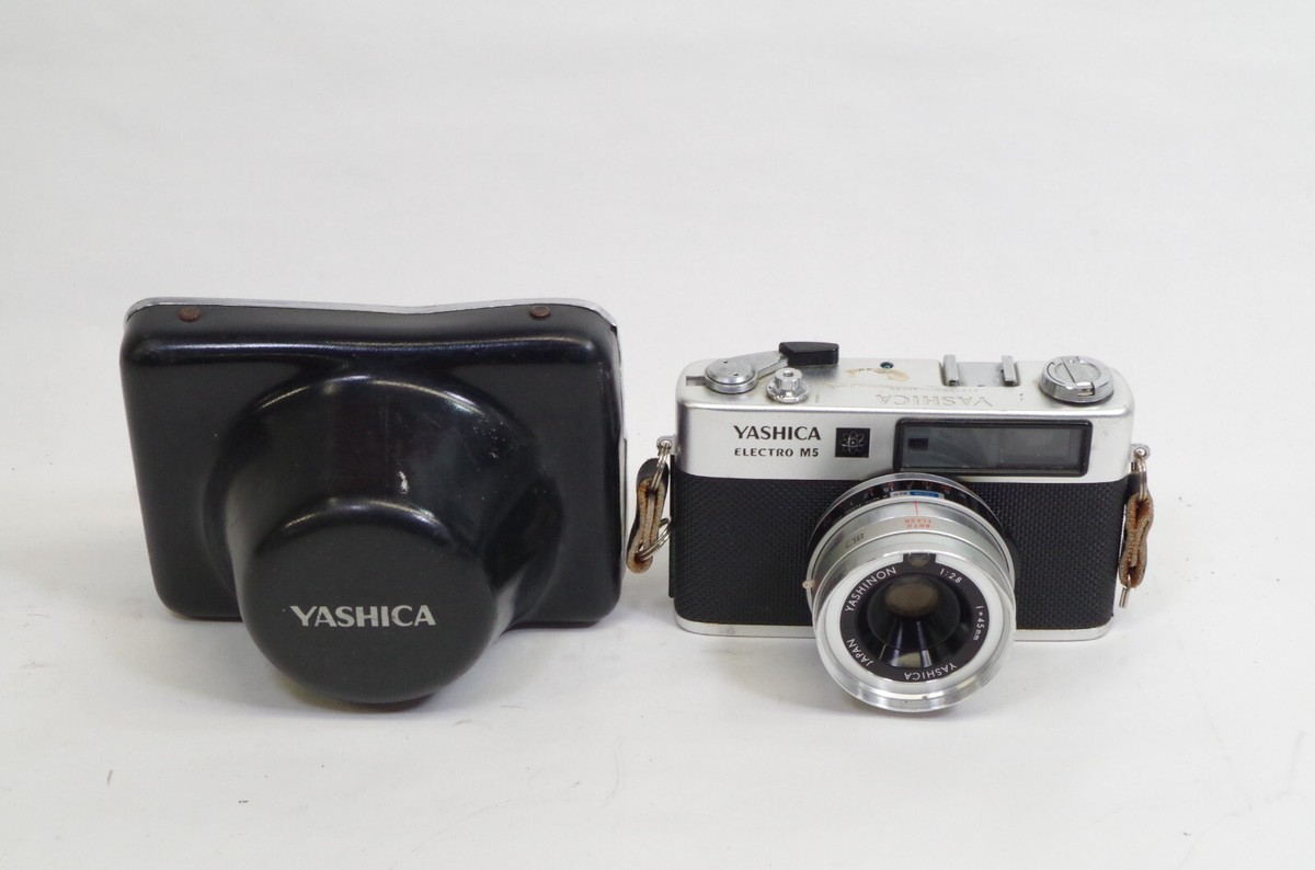 Yashica Electro M5 Rangefinder Film Camera For Repair W/Case | eBay