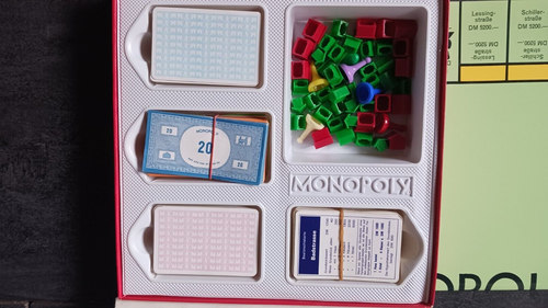 Monopoly alte Version Parker Brettspiel Spiel - Bild 2 von 4