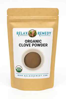 Cloves Powder - 100 Pure Non-GMO Syzygium Aromaticum Aromatic Spices