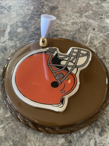 Vintage Clevland Browns NFL portapenne ornamento da scrivania - Foto 3 di 6