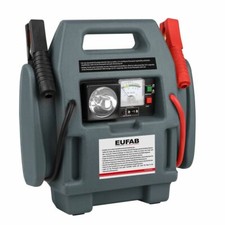 mobile Starthilfe Power-Pack 12V Eufab 300A / 600A Stromquelle 18 bar Kompressor