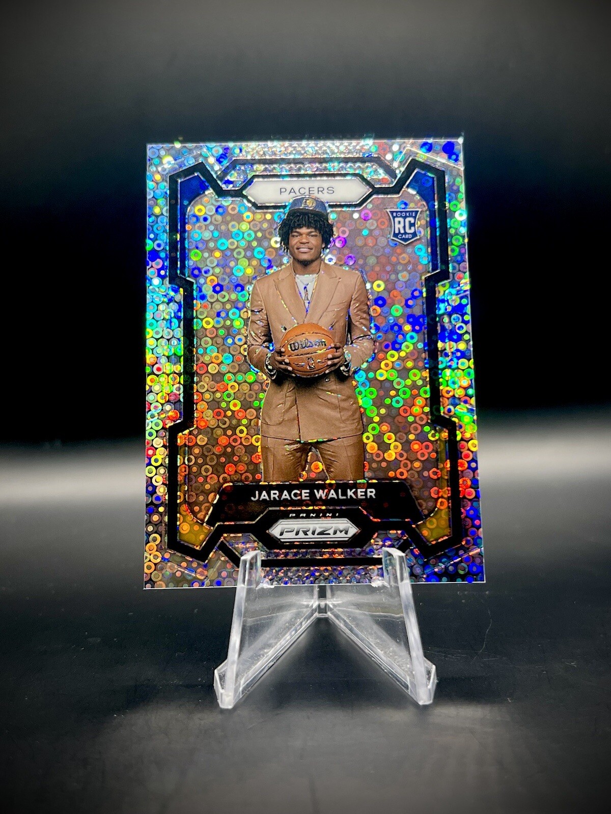 💛2023-24 Panini Prizm #168 Jarace Walker Fast Break Disco Variation Rookie RC