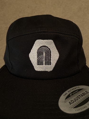 Black 5 Panel Camper Letter A Alex And Alex eBay