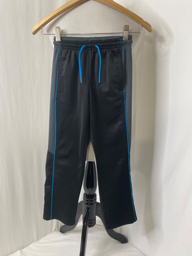 Boys Medium Sweatpants Athletic Works Black and Gray Joggers Drawstring - Picture 2 of 9