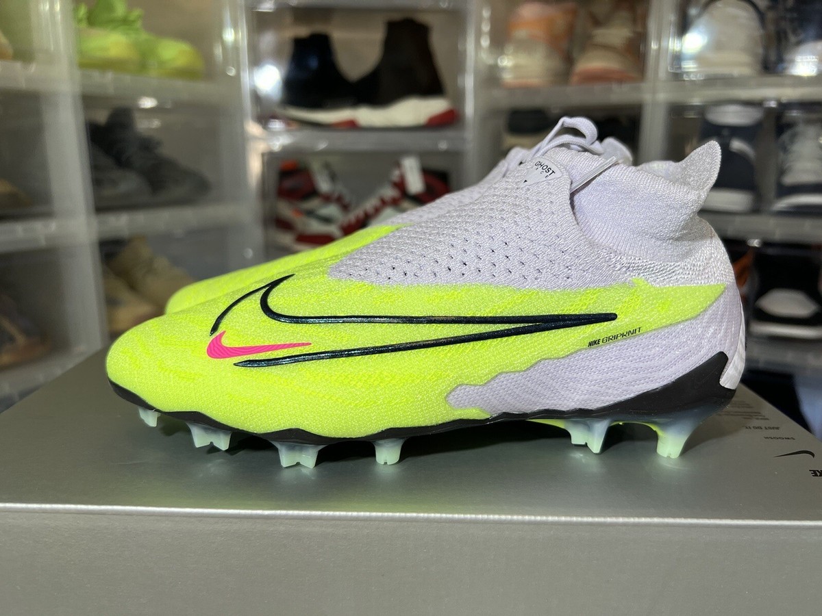 Size 4.5 - Nike Phantom GX Elite DF FG BARELY VOLT/GRIDIRON Size 4.5 - Nike Phantom GX Elite DF FG BARELY VOLT/GRIDIRON