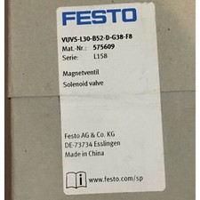 1PC New Festo VUVS-L30-B52-D-G38-F8 575609 Solenoid Valve Fast Shipping