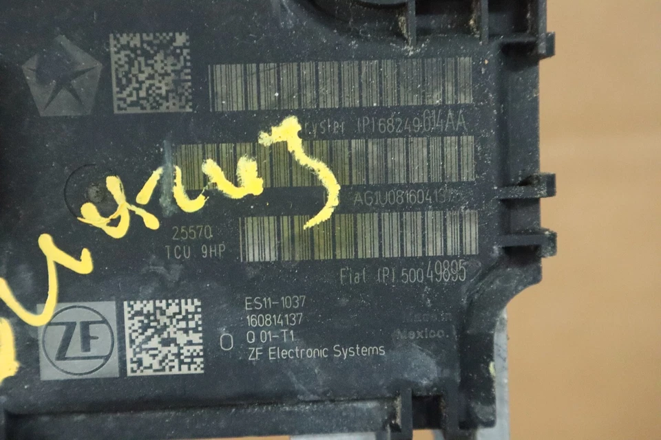 2016 Jeep Cherokee Overload 3.2L Transmission Control Module TCU OEM 68249614AA — 第 4/4 张图片