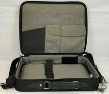 Targus Black Messenger, Laptop or Tablet Bag w/Adjustable Padded Shoulder Strap