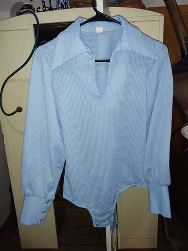 Vintage Cheerleader Costume Blue Red Size 4/Small - Picture 4 of 7