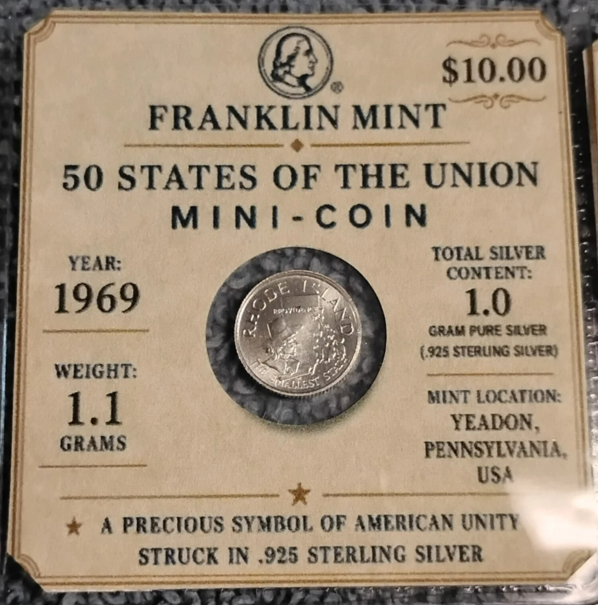 Franklin Mint Silver Bullion Rounds for sale | eBay