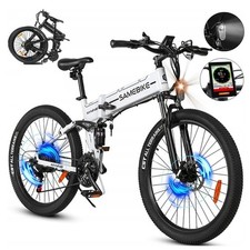 26" Electric Bike 48V 14AH Samebike LO26-II Power Assist Folding Bicycle 100KM
